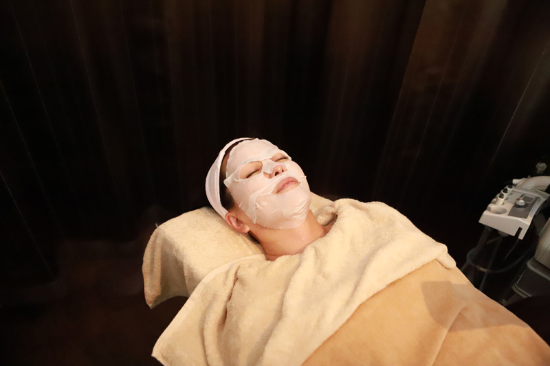 筋膜リリースリフトアップスパの様子